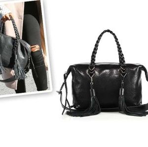 Rebecca Minkoff Renee Satchel Black - image 1